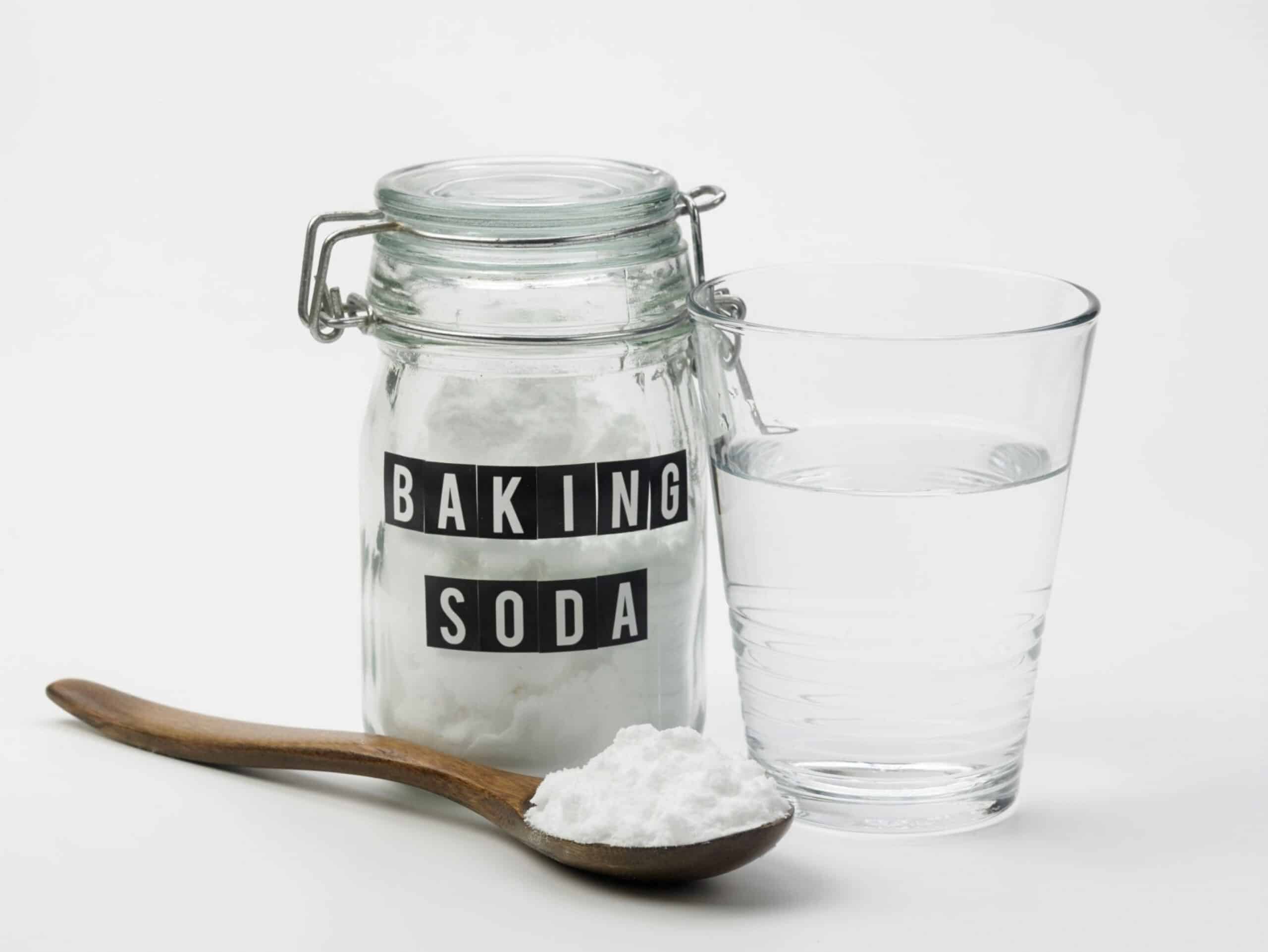 Baking Soda With a cup of Water