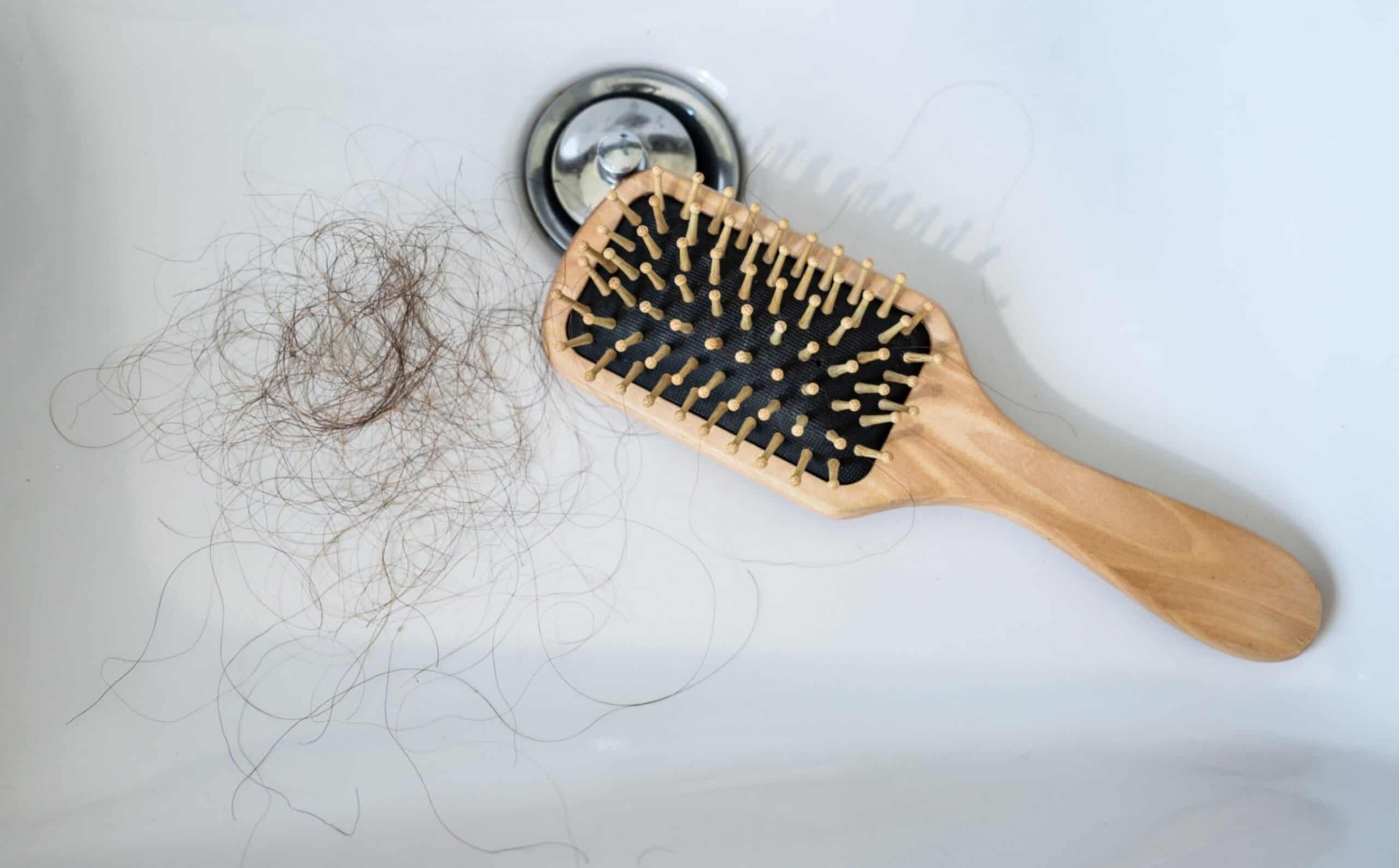 how to clean hair brushes hairbrush in bathroom sink