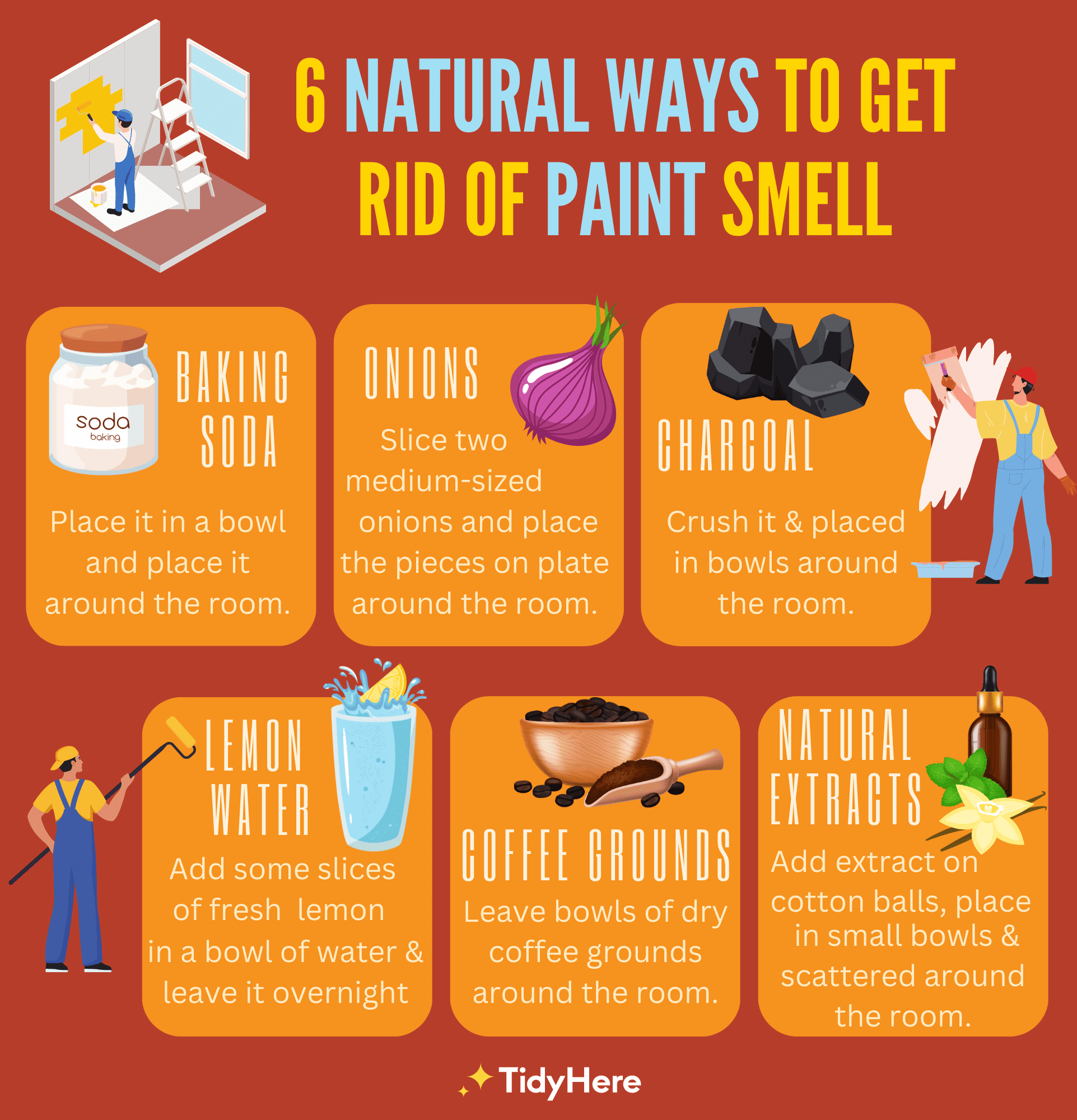 How-to-Get-Rid-of-Paint-Smell-Tidyhere-Infographic
