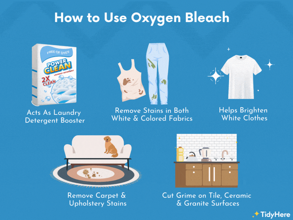 What is Oxybleach and How to Use It Tidyhere Infographic