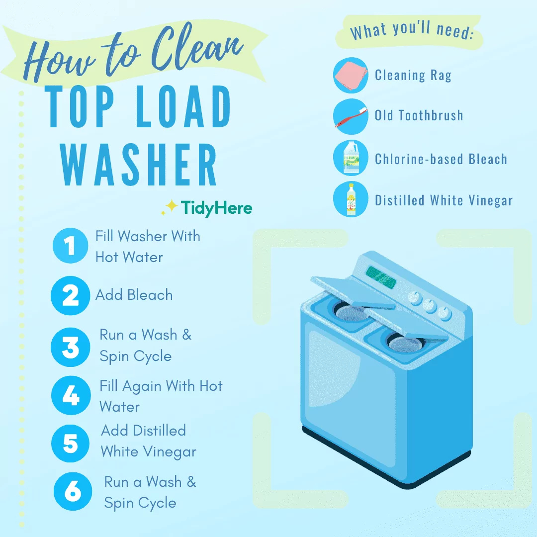 How to Clean a Washing Machine How to Clean a Top Loading Washing Machine