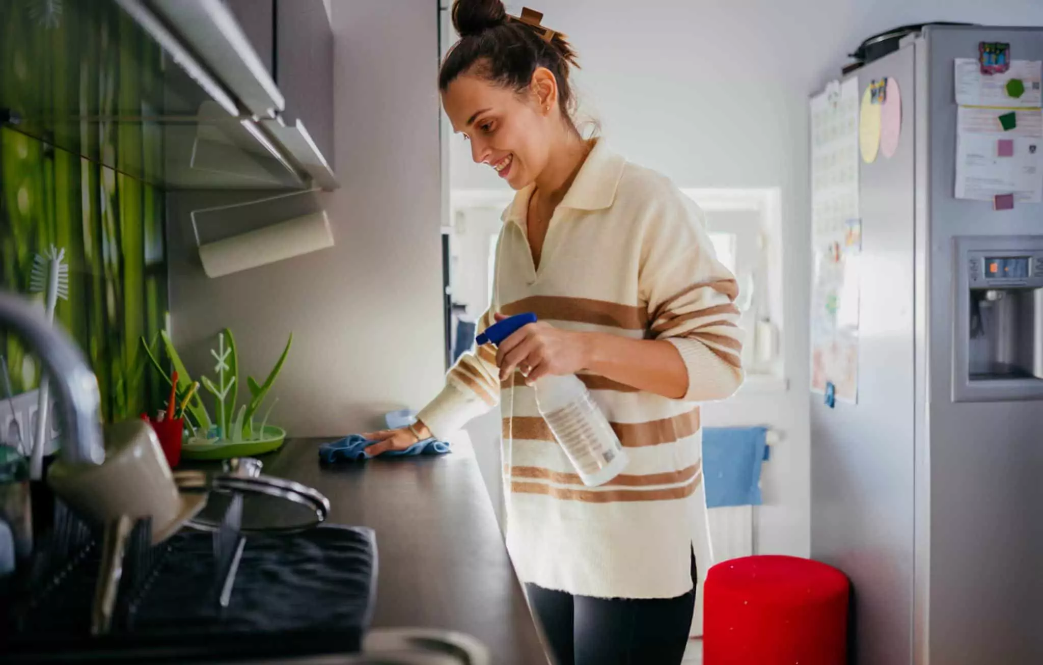 How to Clean Your Kitchen with Vinegar Tidyhere Featured Image